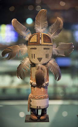 Picture shows Kachina doll