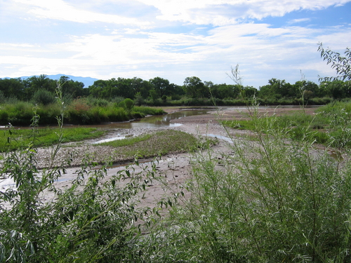 Picture of Eastern Pueblos showing the Rio Grande Valley