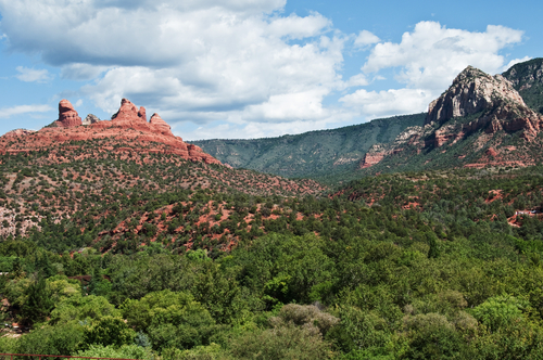 Picture shows Yavapai territory