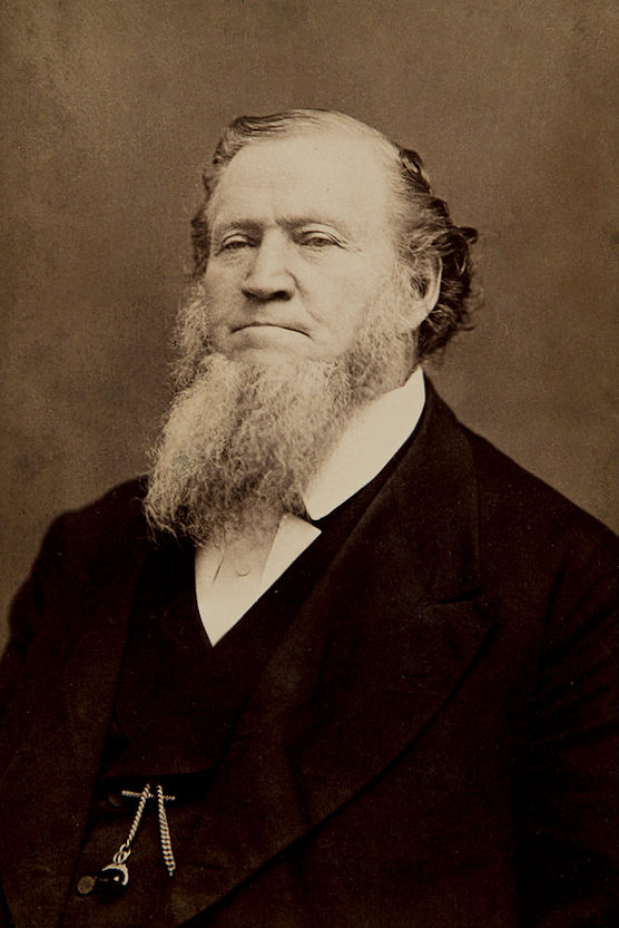 Picture showing Brigham Young, ca. 1870