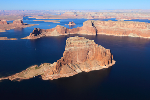 Picture of Lake Powell in 1963